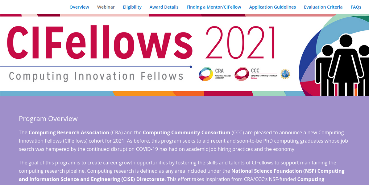CIFellows award